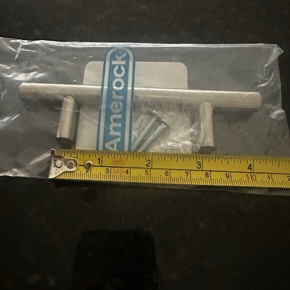 Lot of 18 NEW Amerock Cabinet Drawer Pull Bars Sterling Nickel 3” (5 in long) - Picture 5 of 7